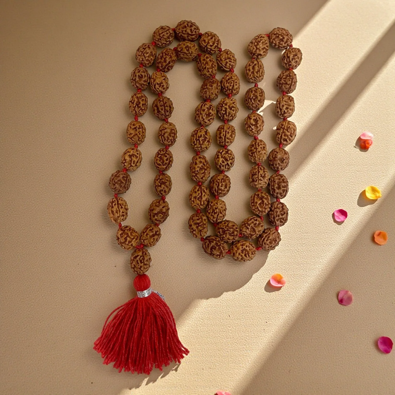 4 Mukhi Rudraksha Mala (54+1)