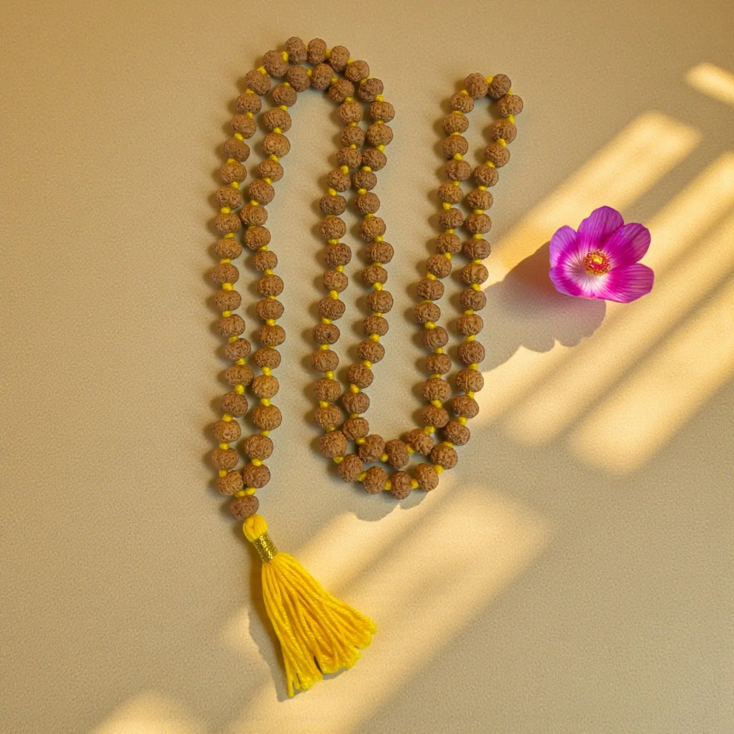 5 Mukhi Rudraksha Mala (108+1)