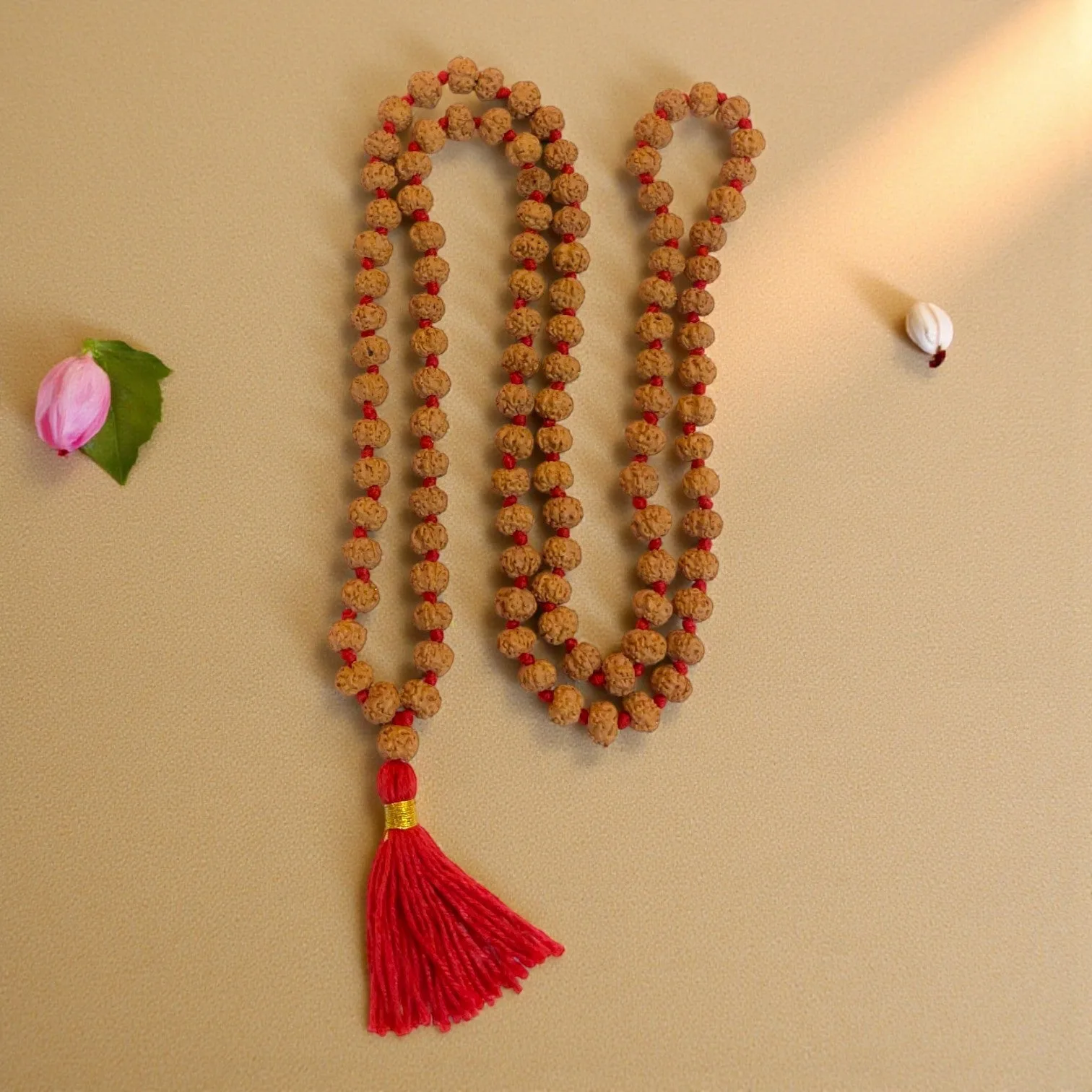 5 Mukhi Rudraksha Mala (108+1)