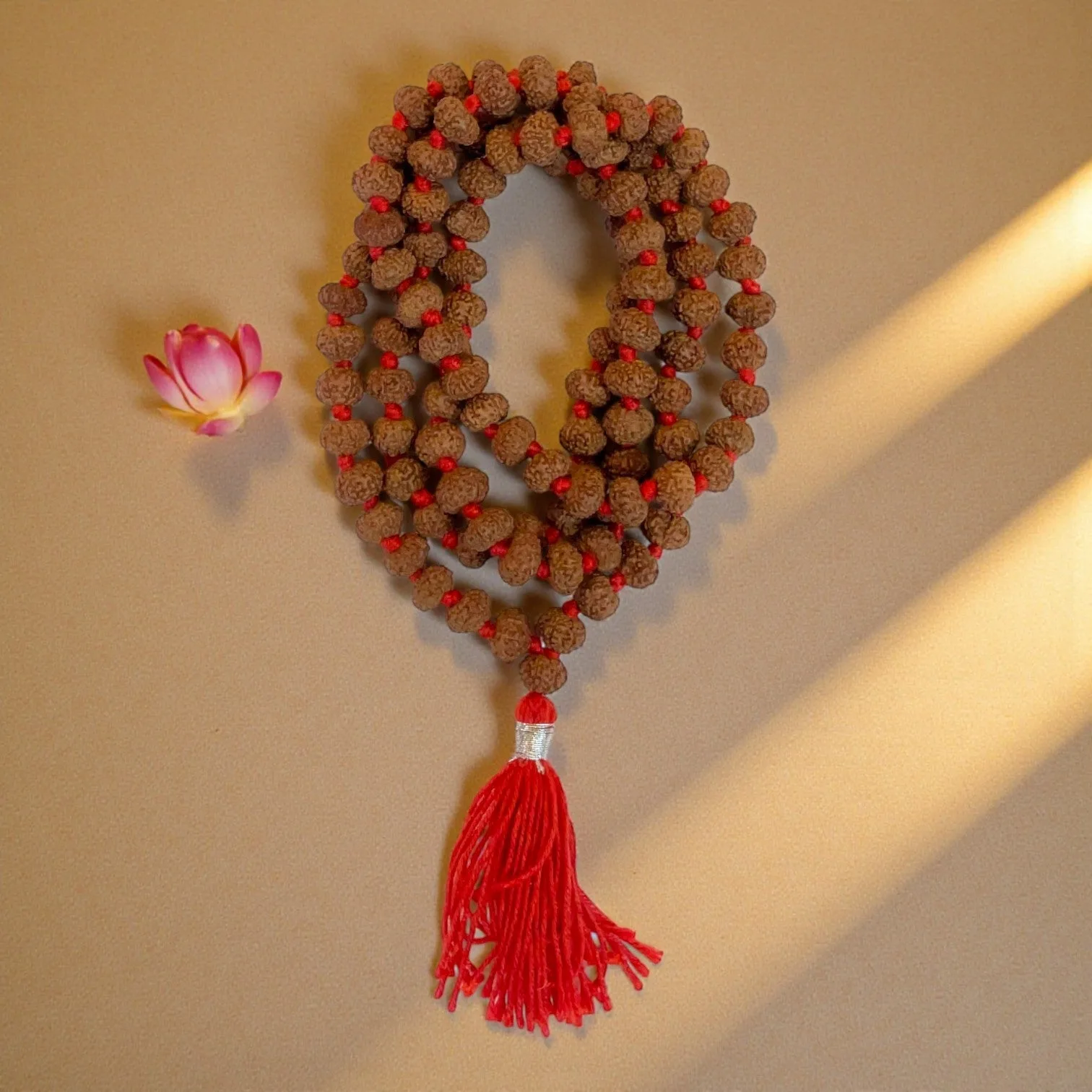 7 Mukhi Rudraksha Mala (108+1)