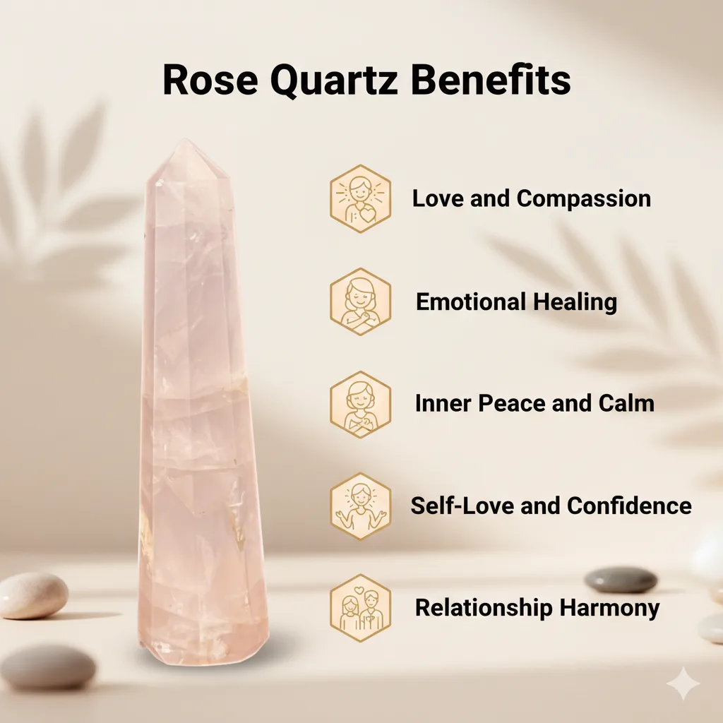 Rose Quartz pencil