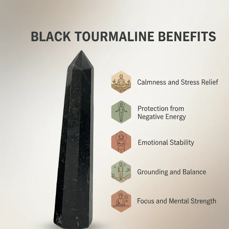 Black Tourmaline pencil