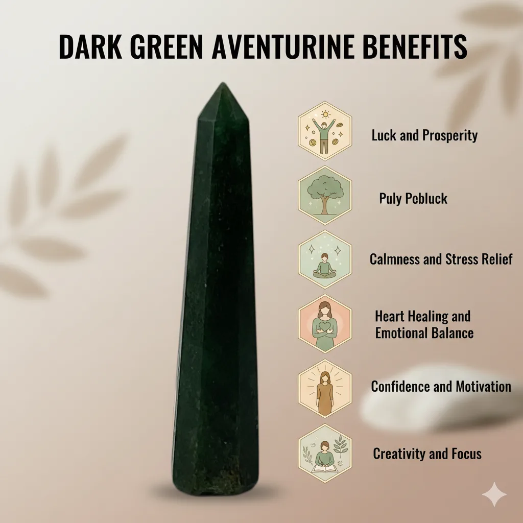 Green Aventurine pencil