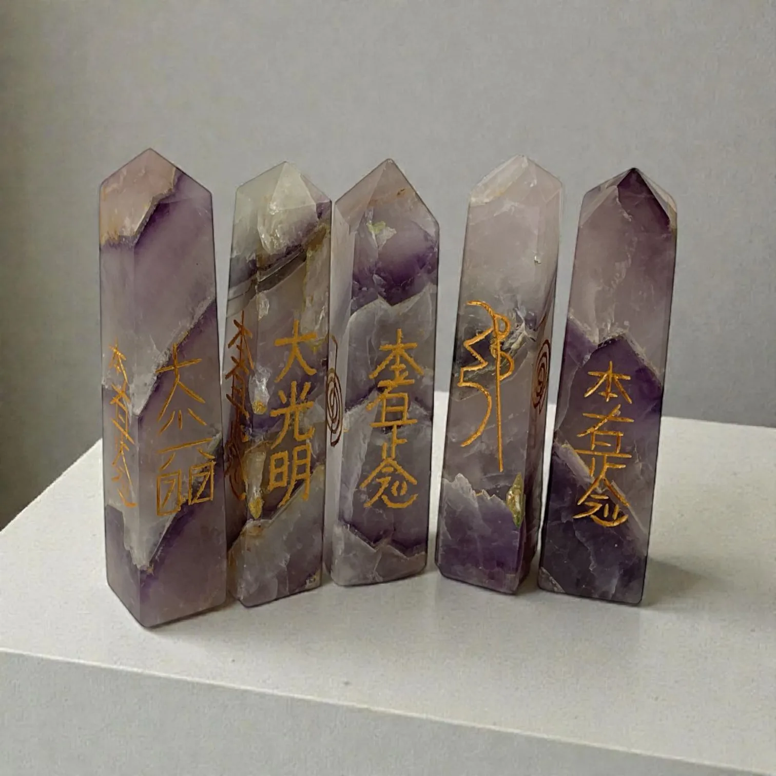Amethyst pencil