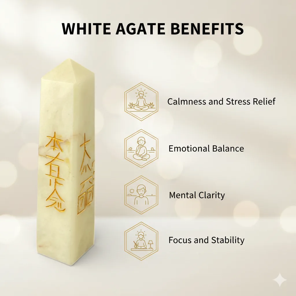 White Agate pencil