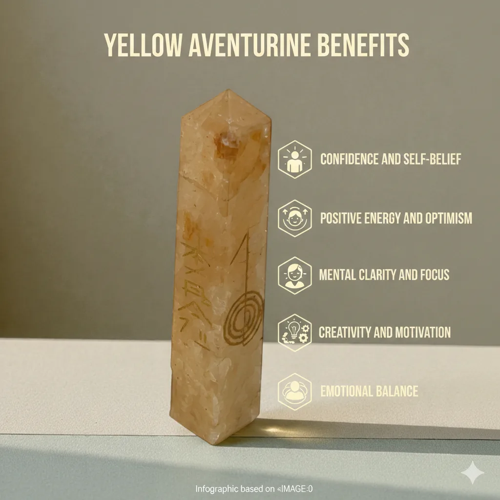 Yellow Aventurine pencil