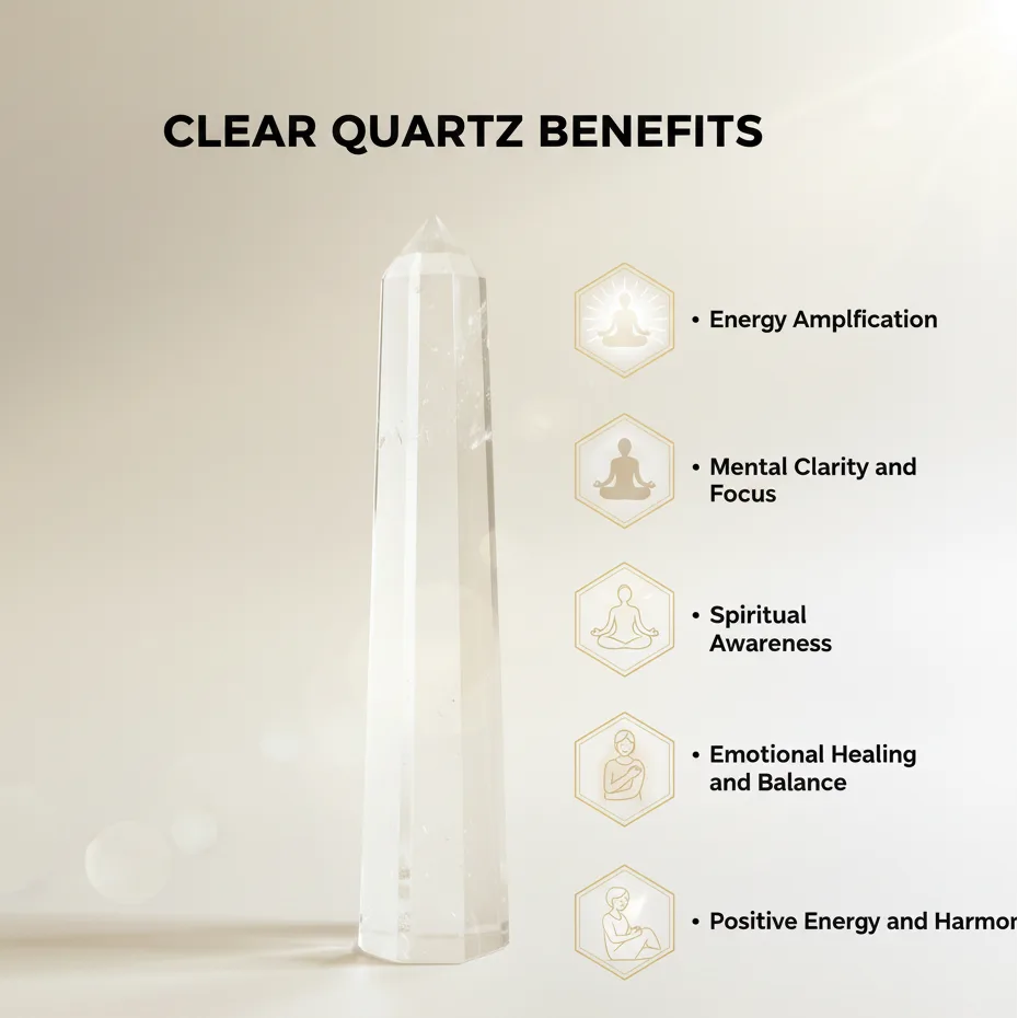 Clear Quartz Pencil