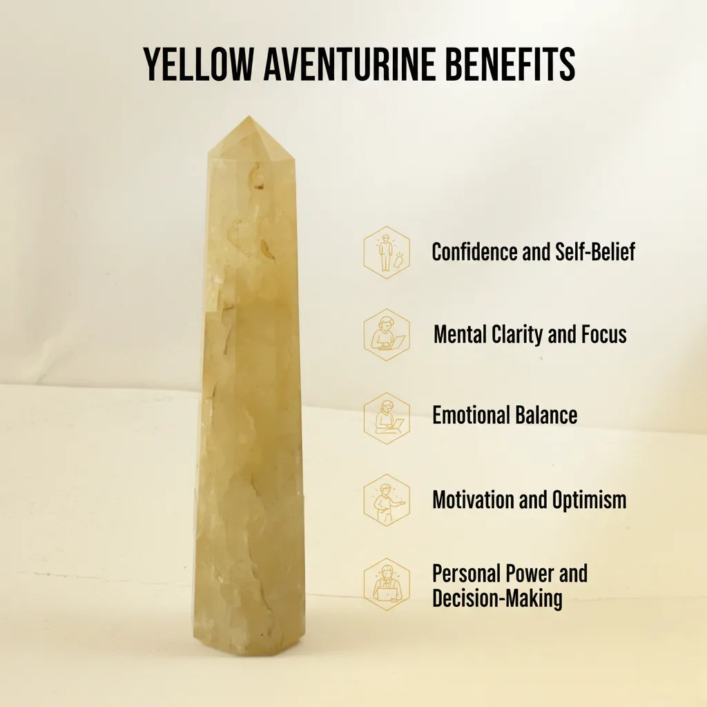 Yellow Aventurine pencil