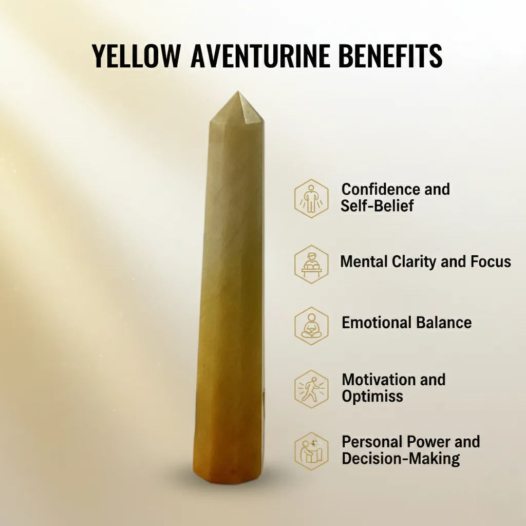 Yellow Aventurine pencil