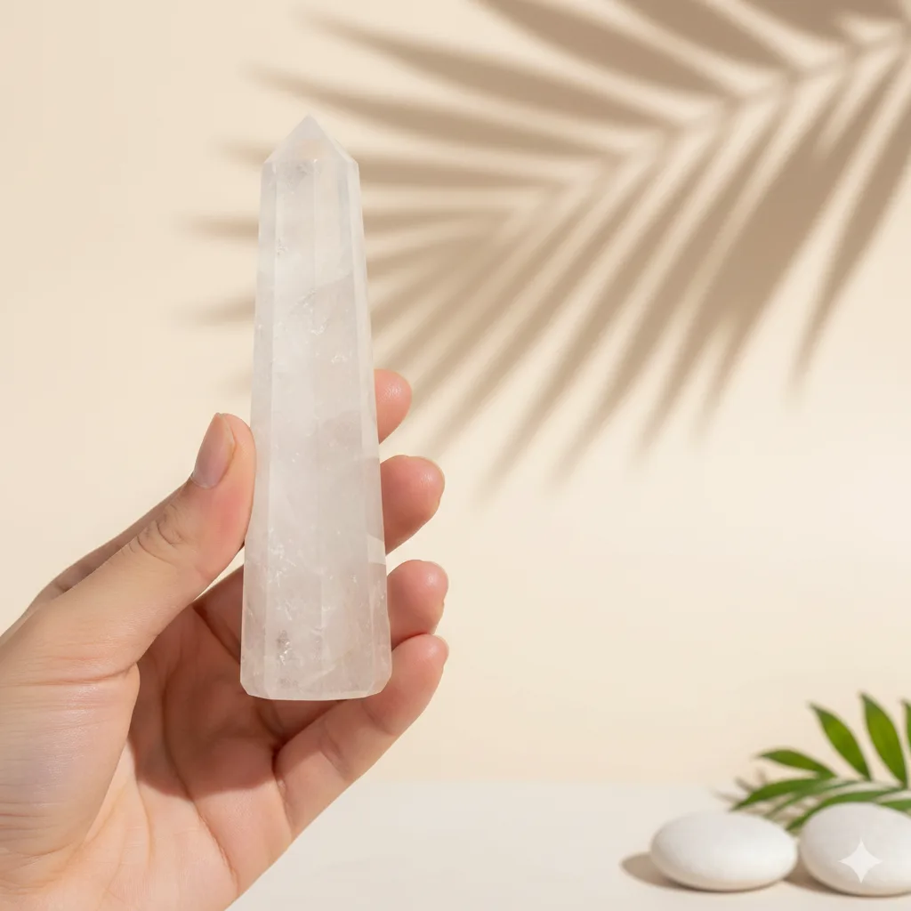 Clear Quartz Pencil