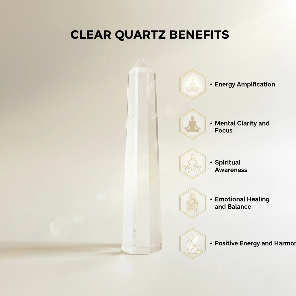 Clear Quartz Pencil