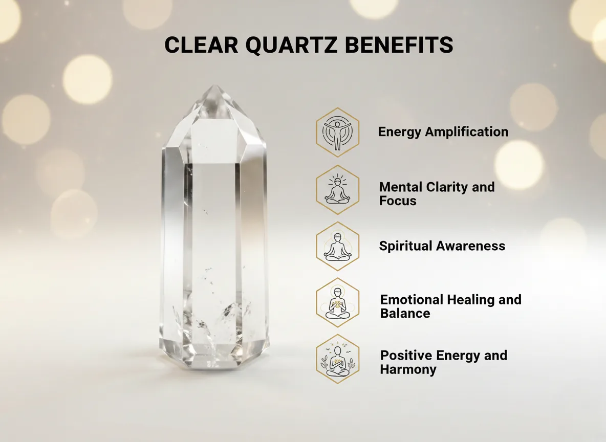 Clear Quartz Pencil
