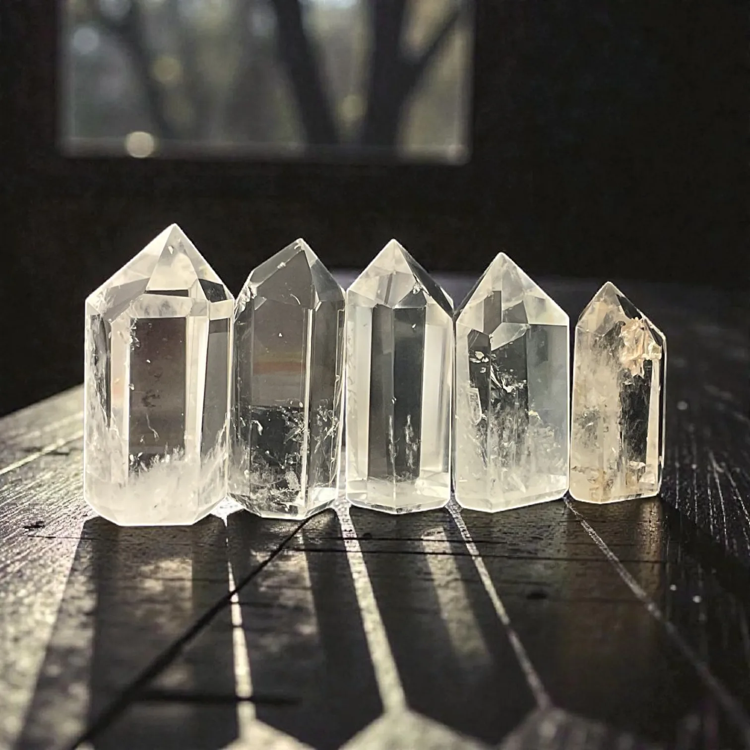 Clear Quartz Pencil