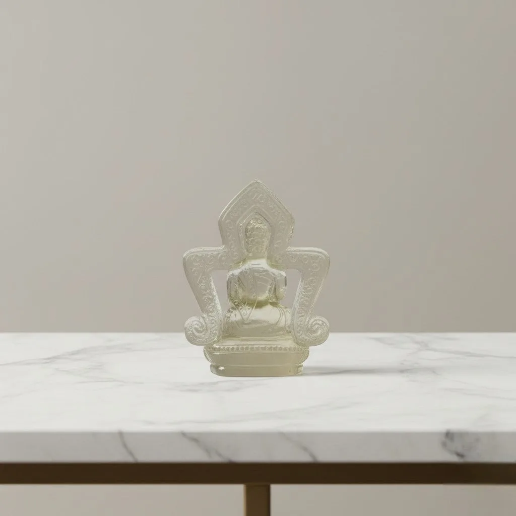 Clear Quatz Buddha