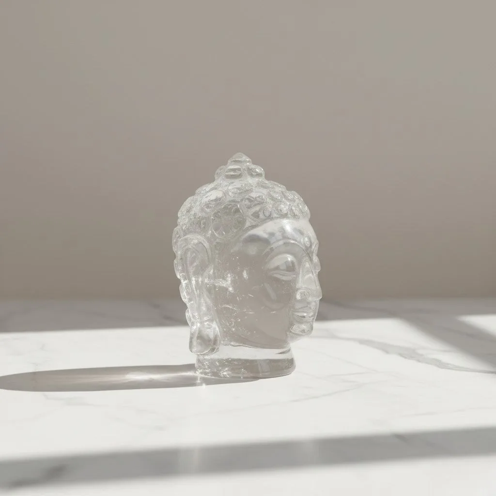 Clear Quatz Buddha