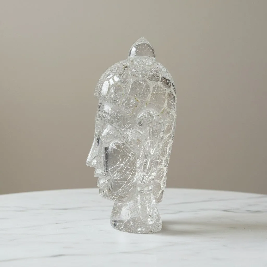 Clear Quatz Buddha