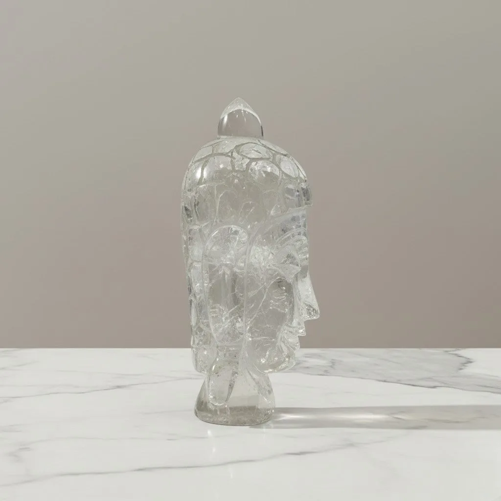 Clear Quatz Buddha