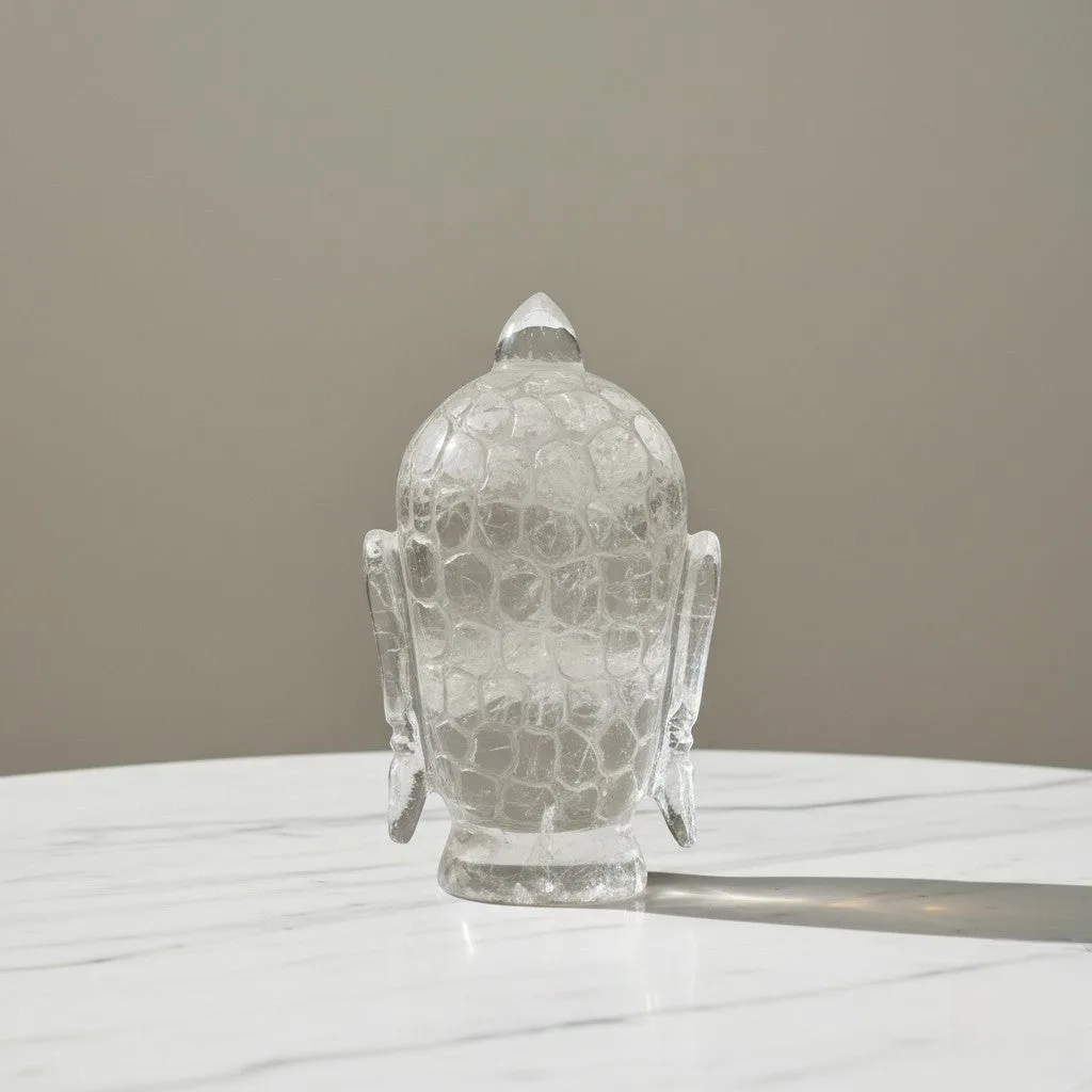 Clear Quatz Buddha