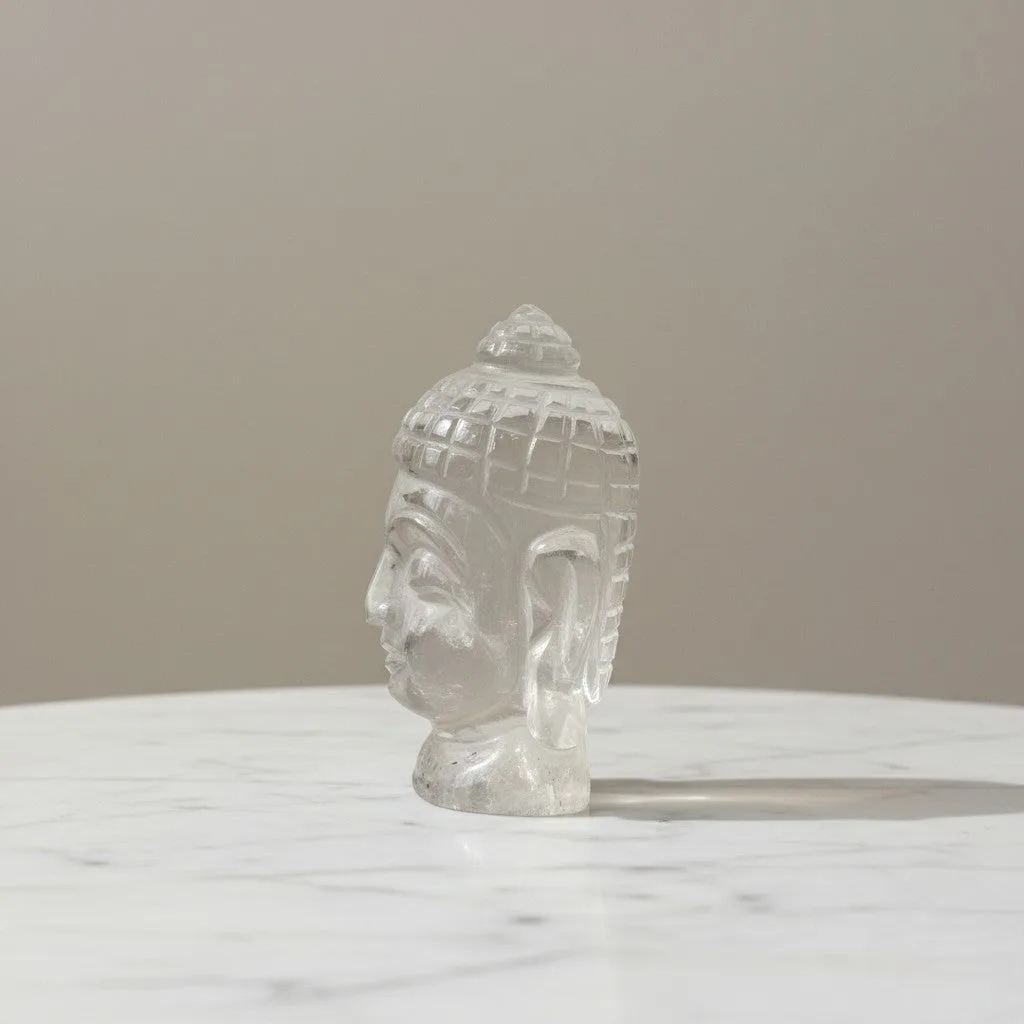 Clear Quatz Buddha