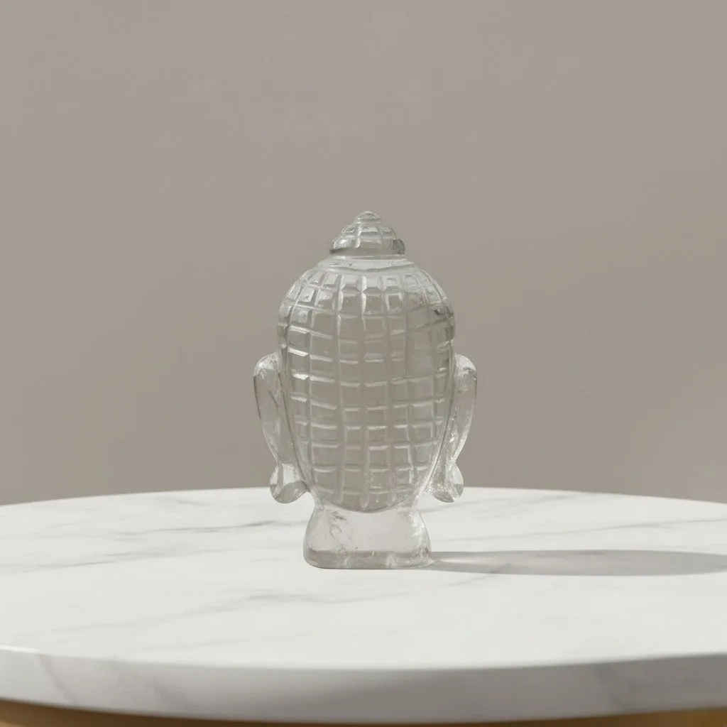 Clear Quatz Buddha