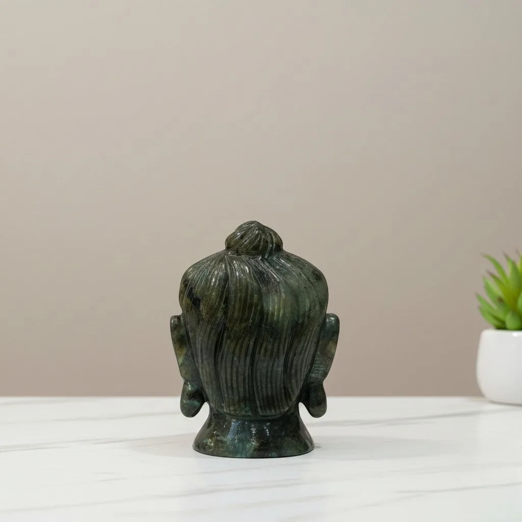 Labrodorite Buddha