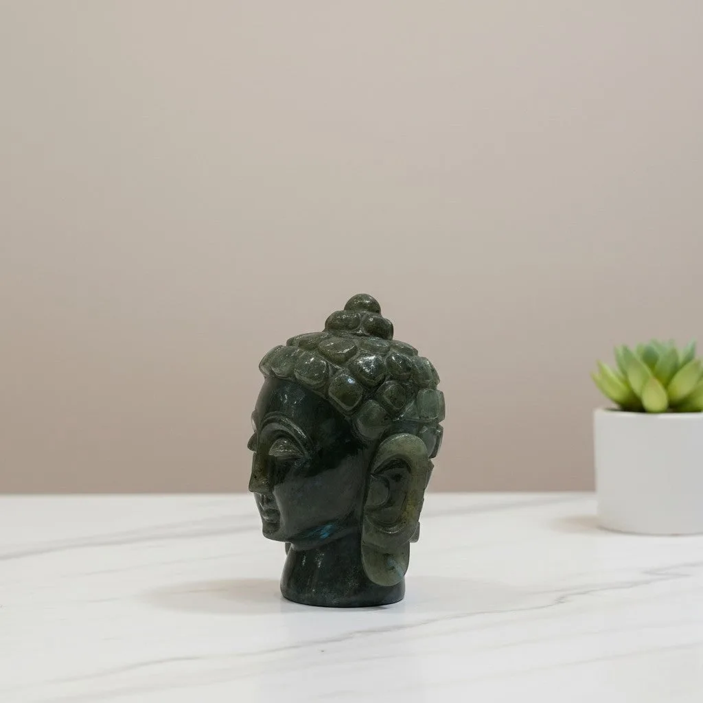 Labrodorite Buddha