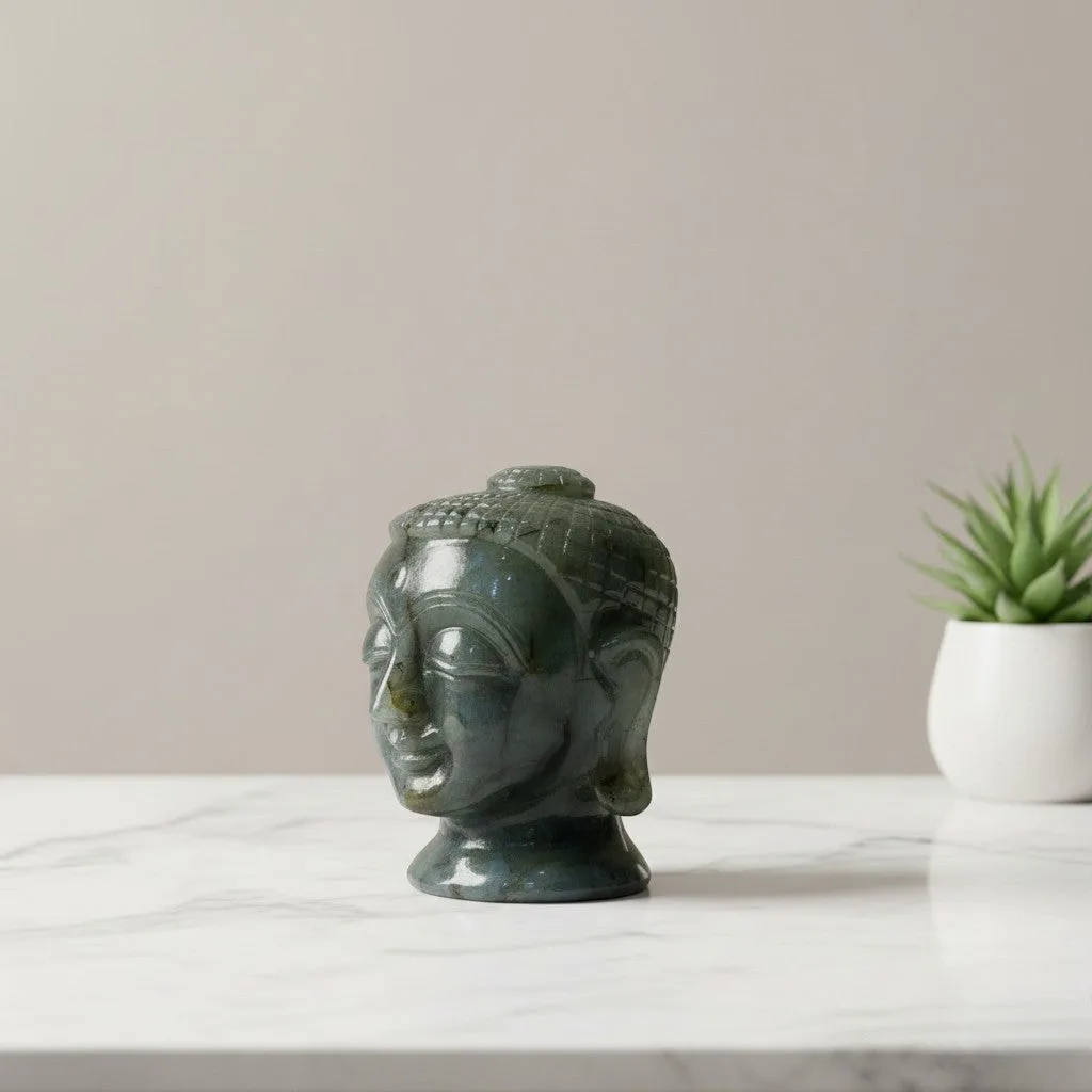 Labrodorite Buddha