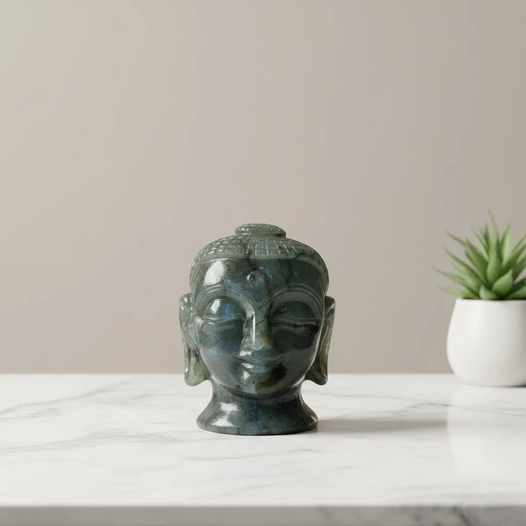 Labrodorite Buddha