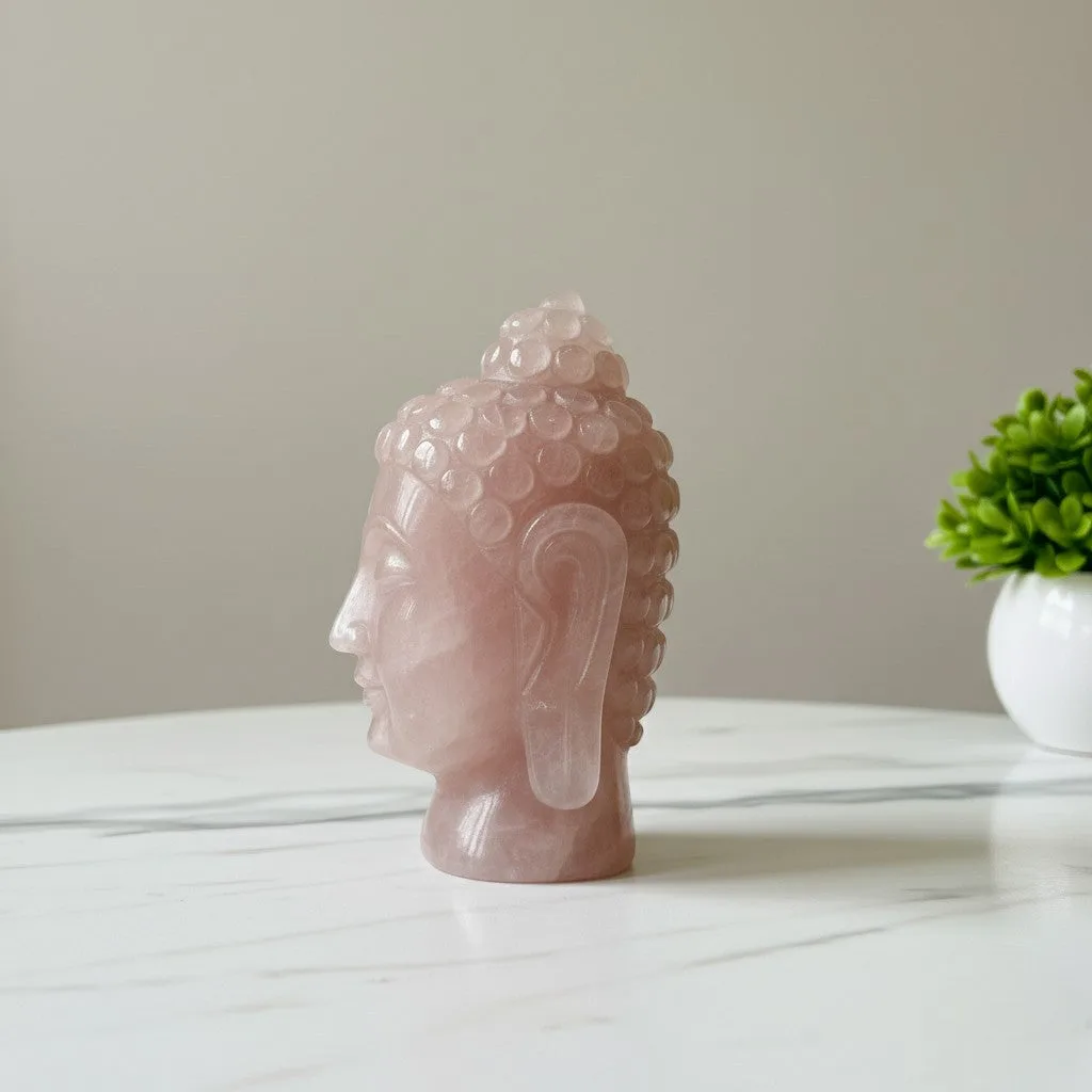 Rose Quartz Buddha