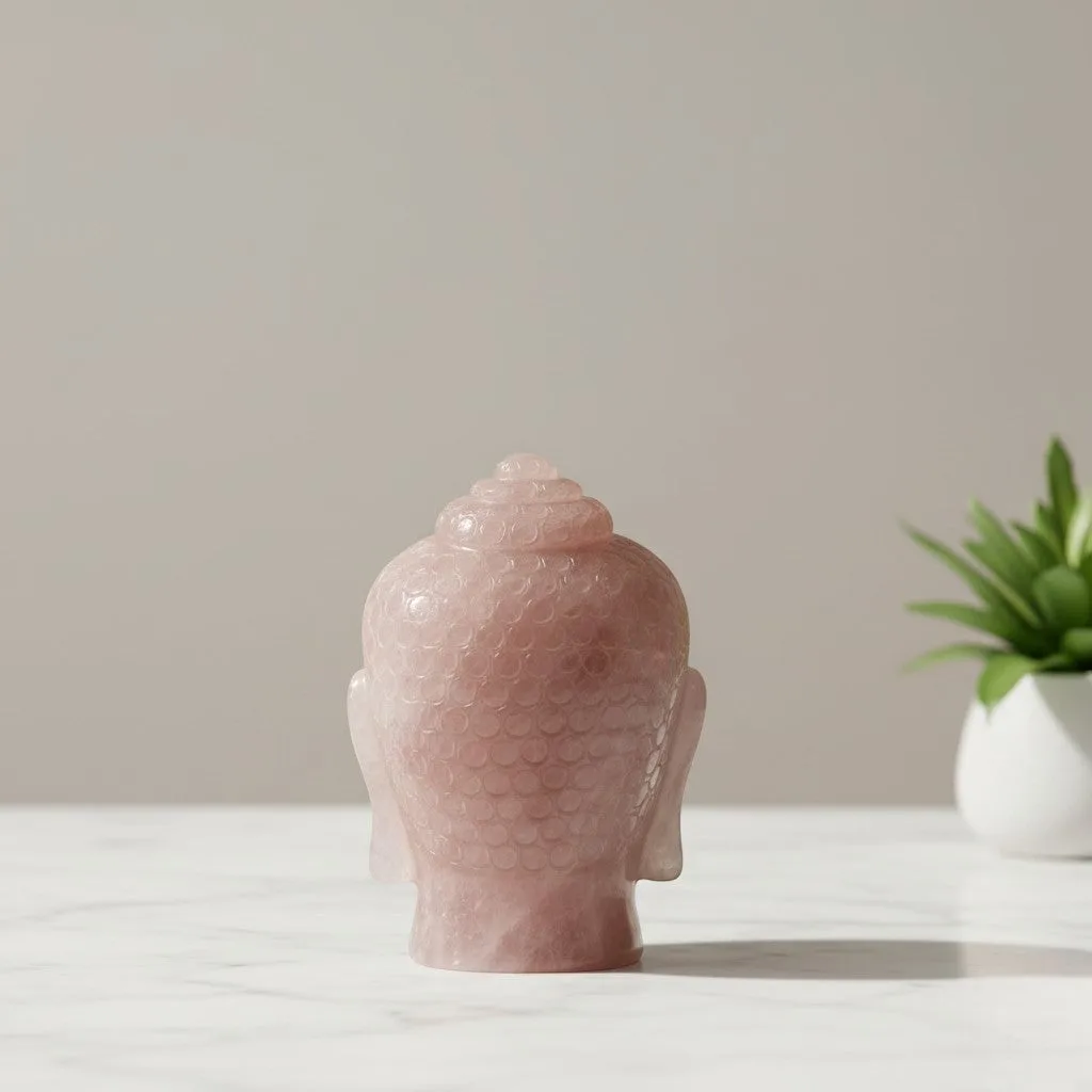 Rose Quartz Buddha