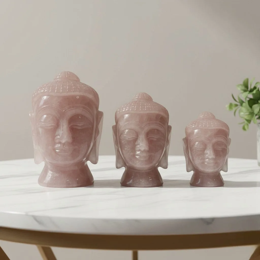 Rose Quartz Buddha