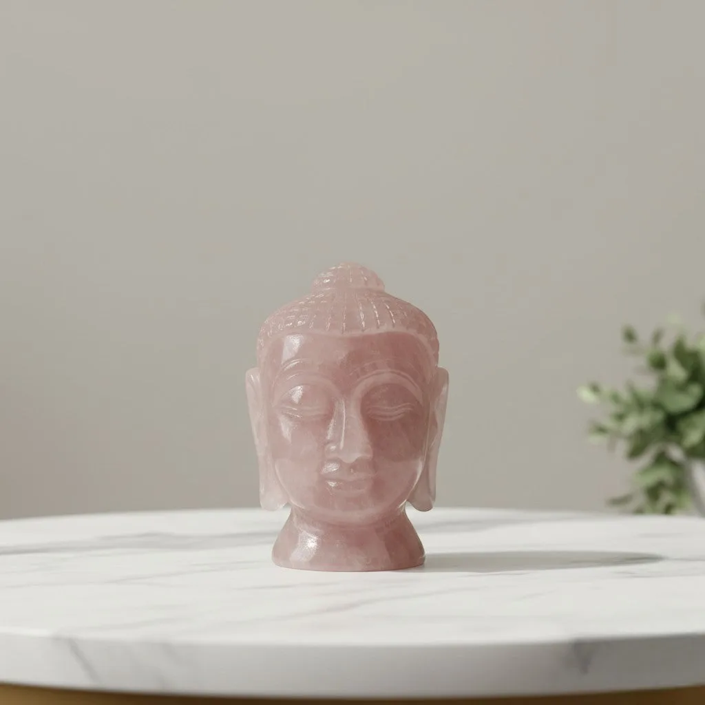 Rose Quartz Buddha