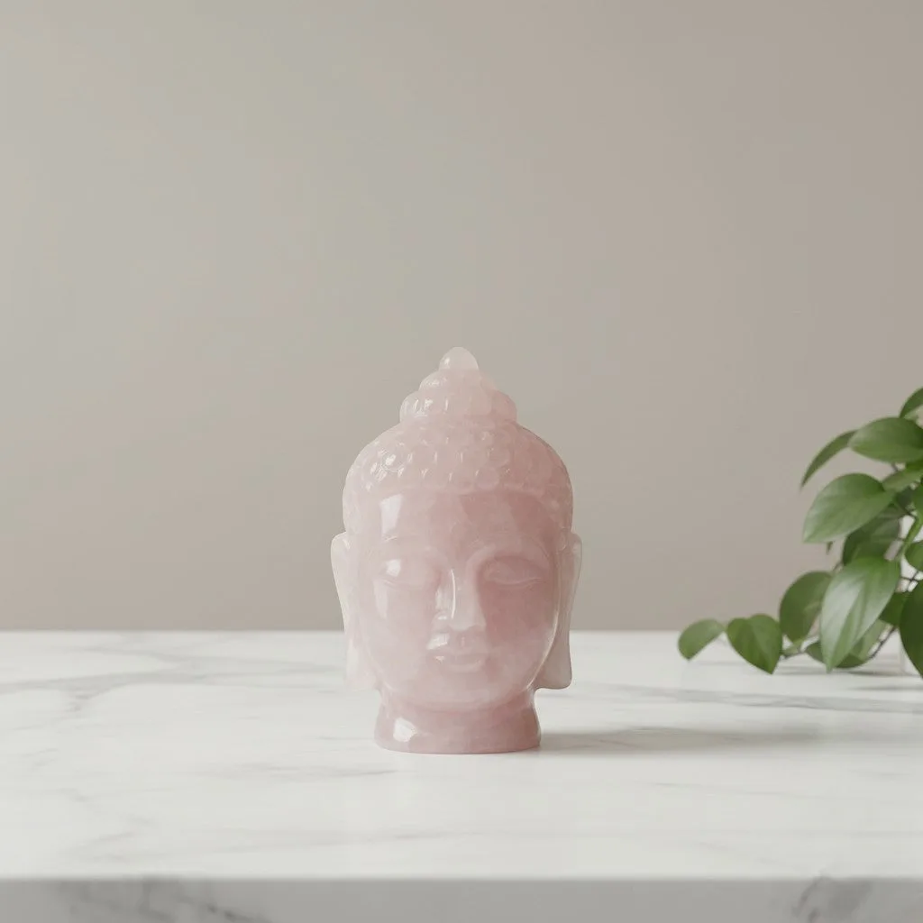 Rose Quartz Buddha