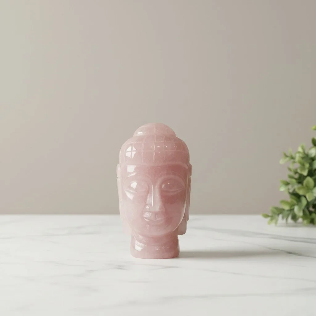 Rose Quartz Buddha
