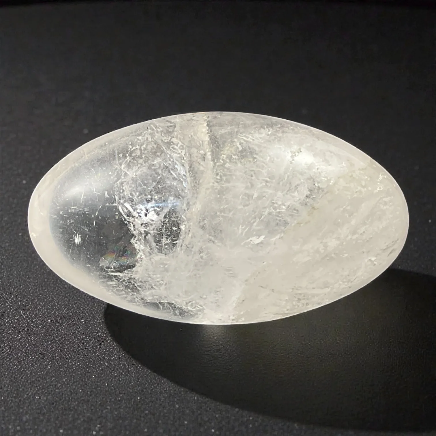 Clear Quartz Lingam
