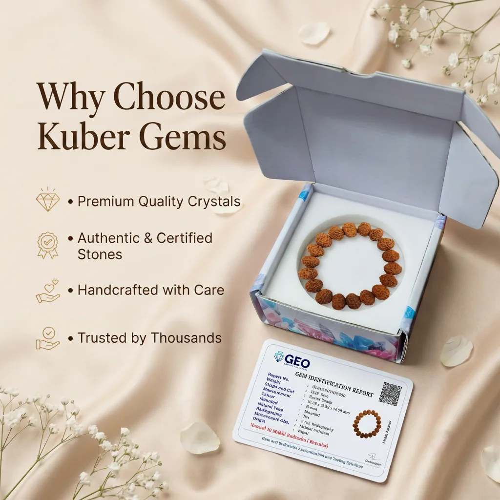 10 Mukhi Rudraksha Bracelet