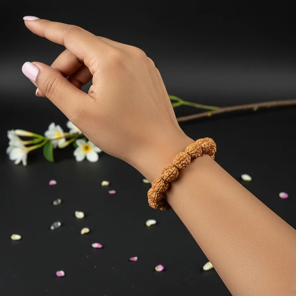 4 Mukhi Rudraksha Bracelet