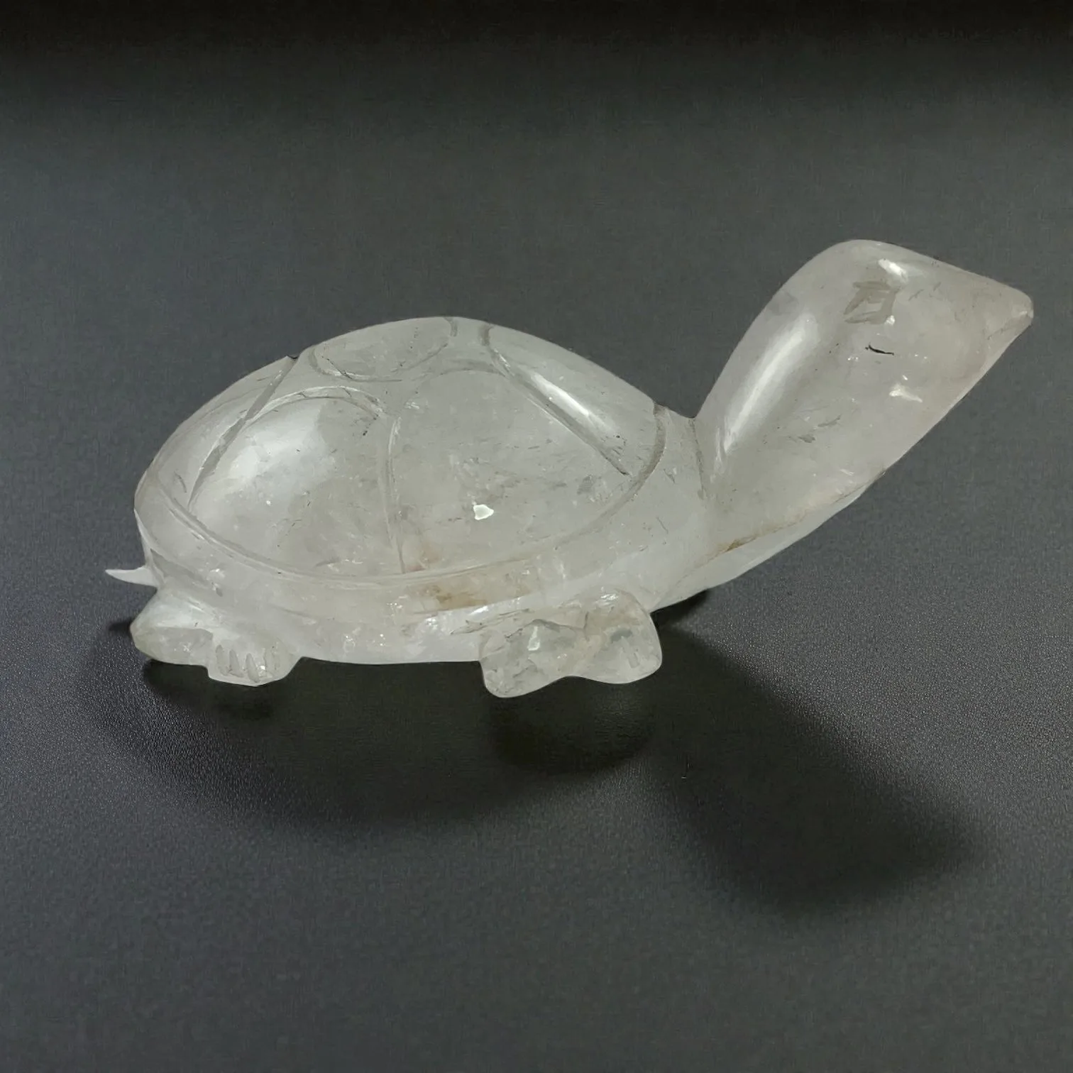Clear Quartz Turtle
