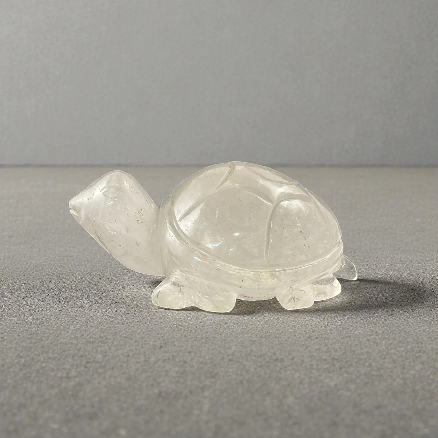 Clear Quartz Turtle