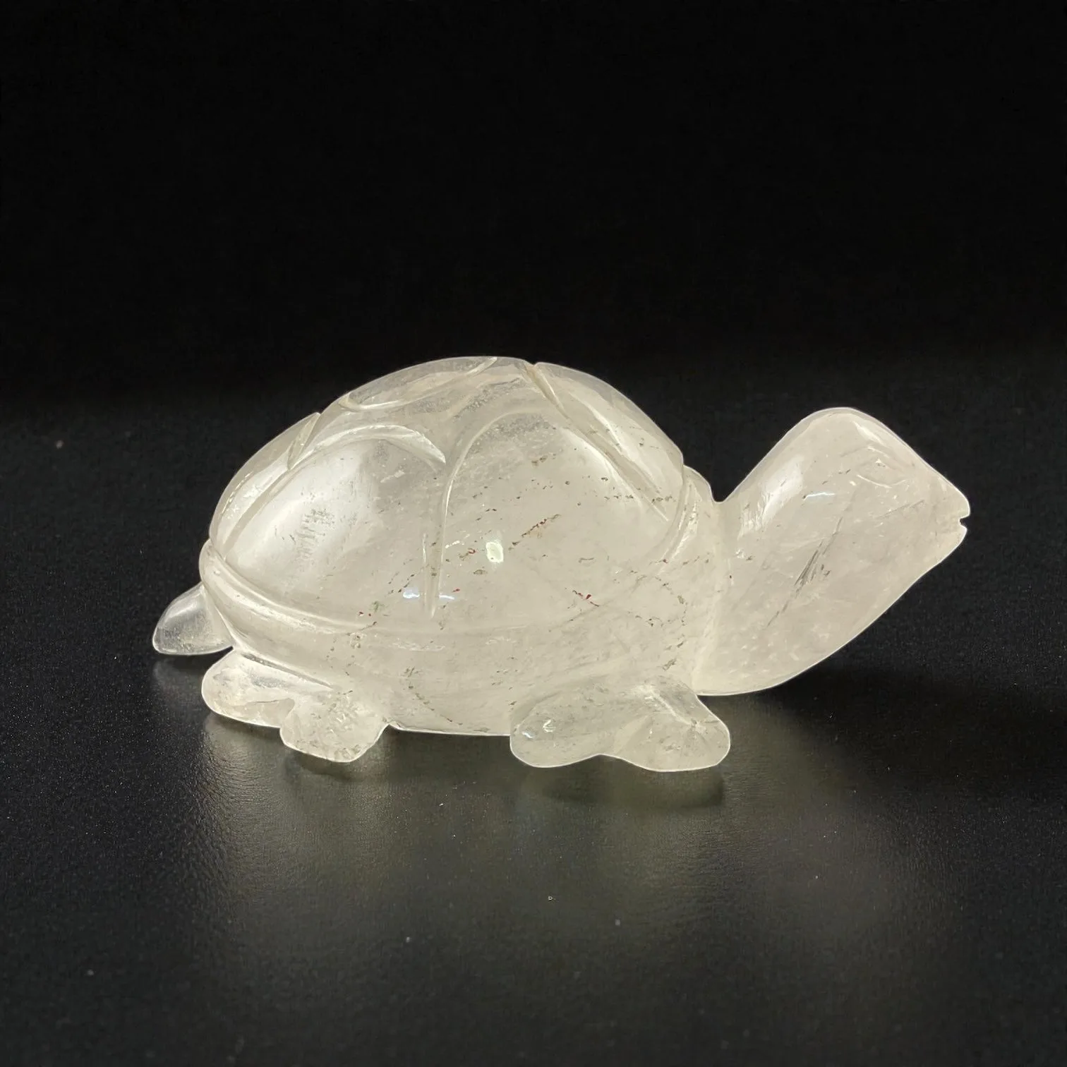 Clear Quartz Turtle