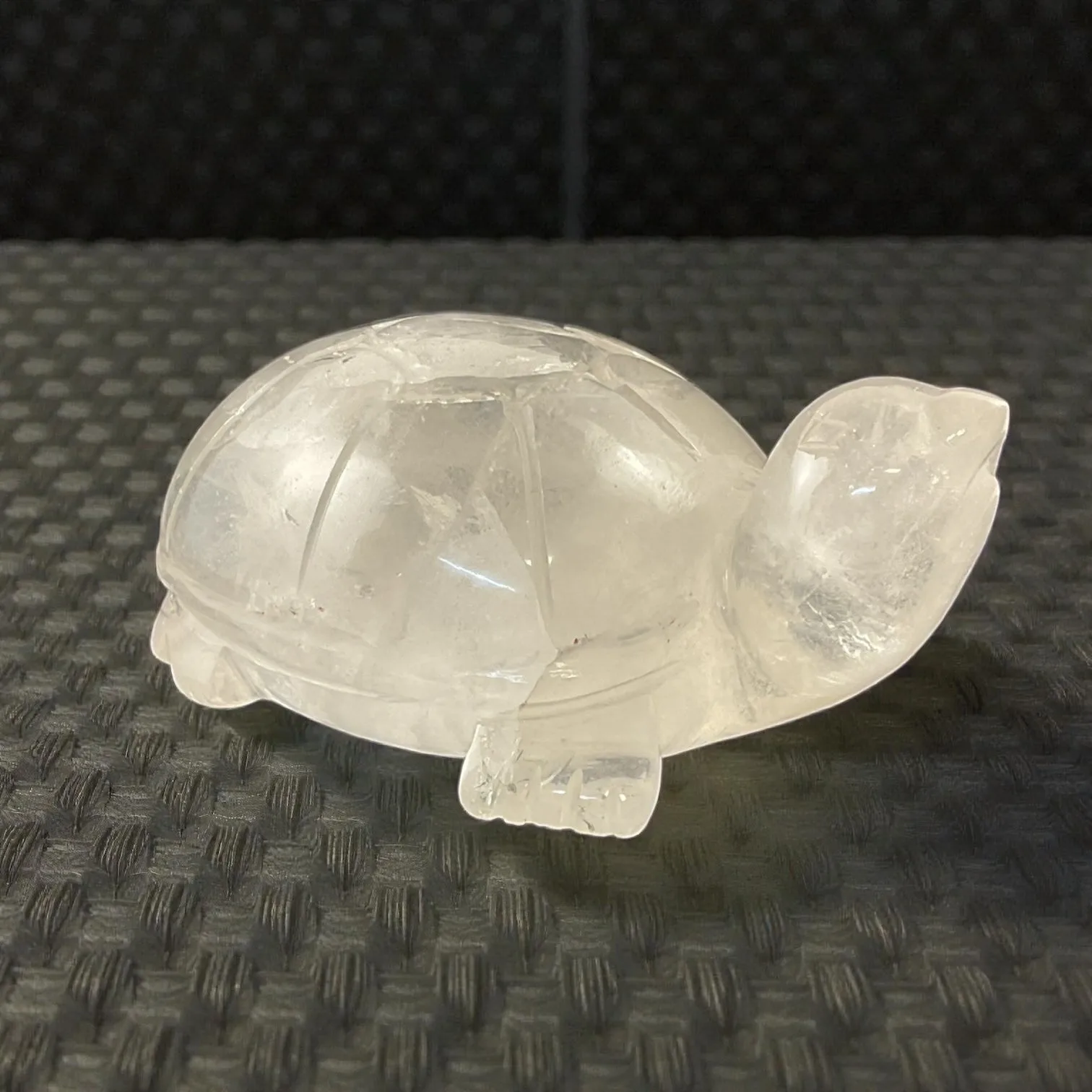 Clear Quartz Turtle