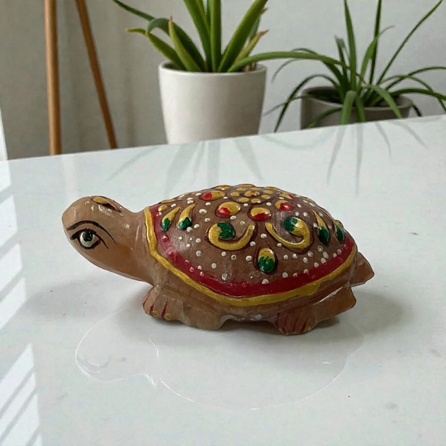 Yellow Aventurine Turtle