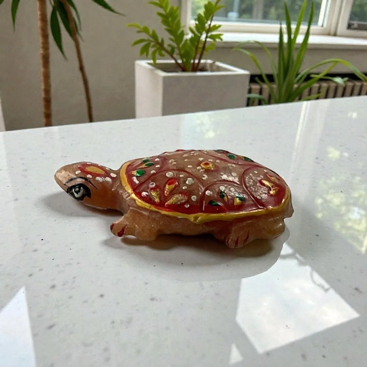 Yellow Aventurine Turtle