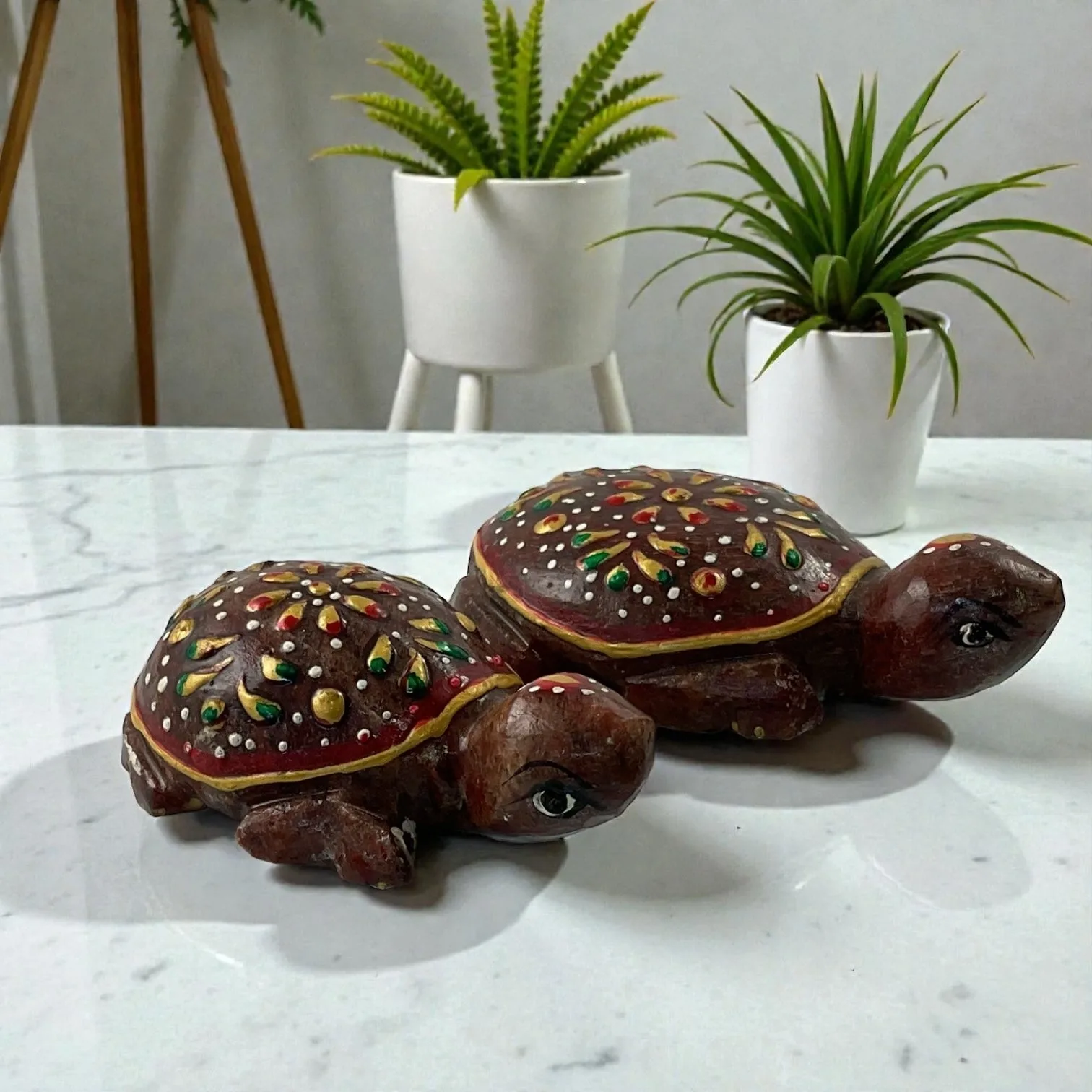 Red Aventurine Turtle