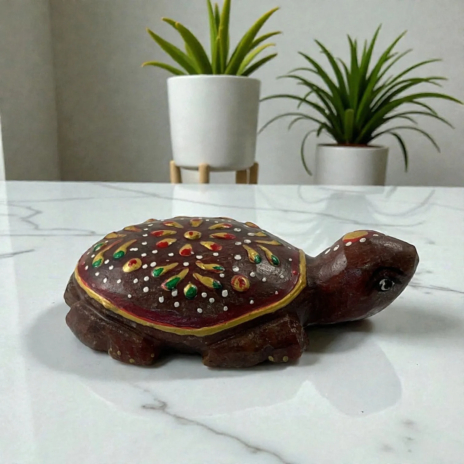 Red Aventurine Turtle