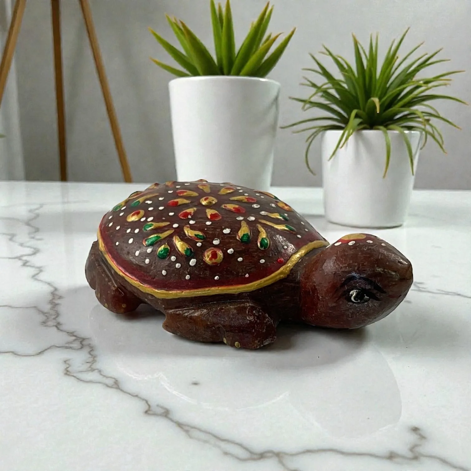 Red Aventurine Turtle