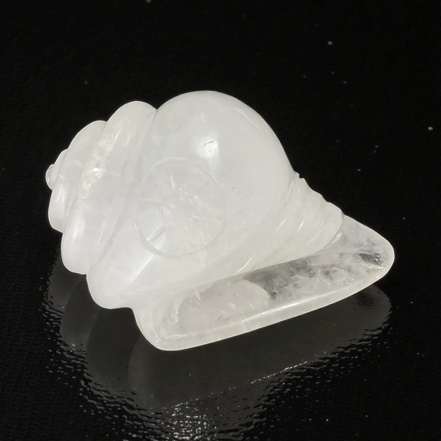 Crystal Quartz Shankh
