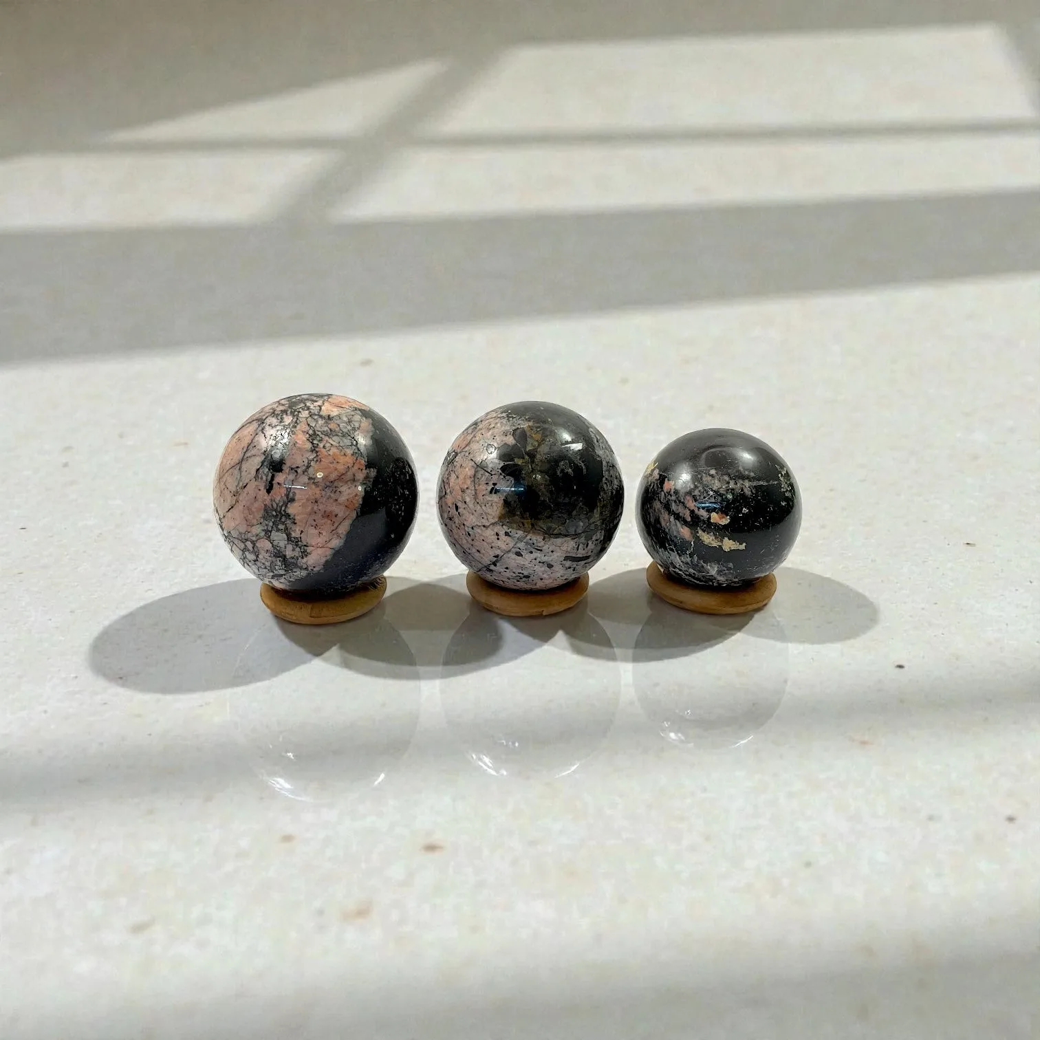 Pink tourmaline Ball