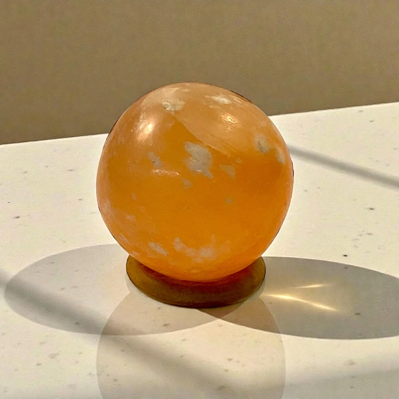 Pink Salenite Ball