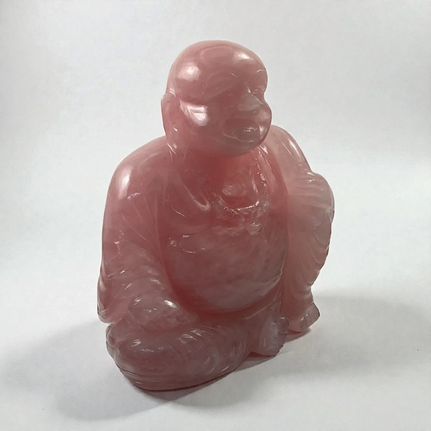 Rose Quartz Buddha